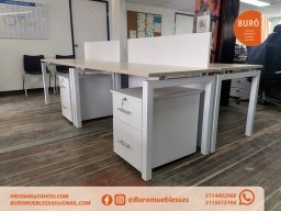 islas de trabajo mobiliario para oficina